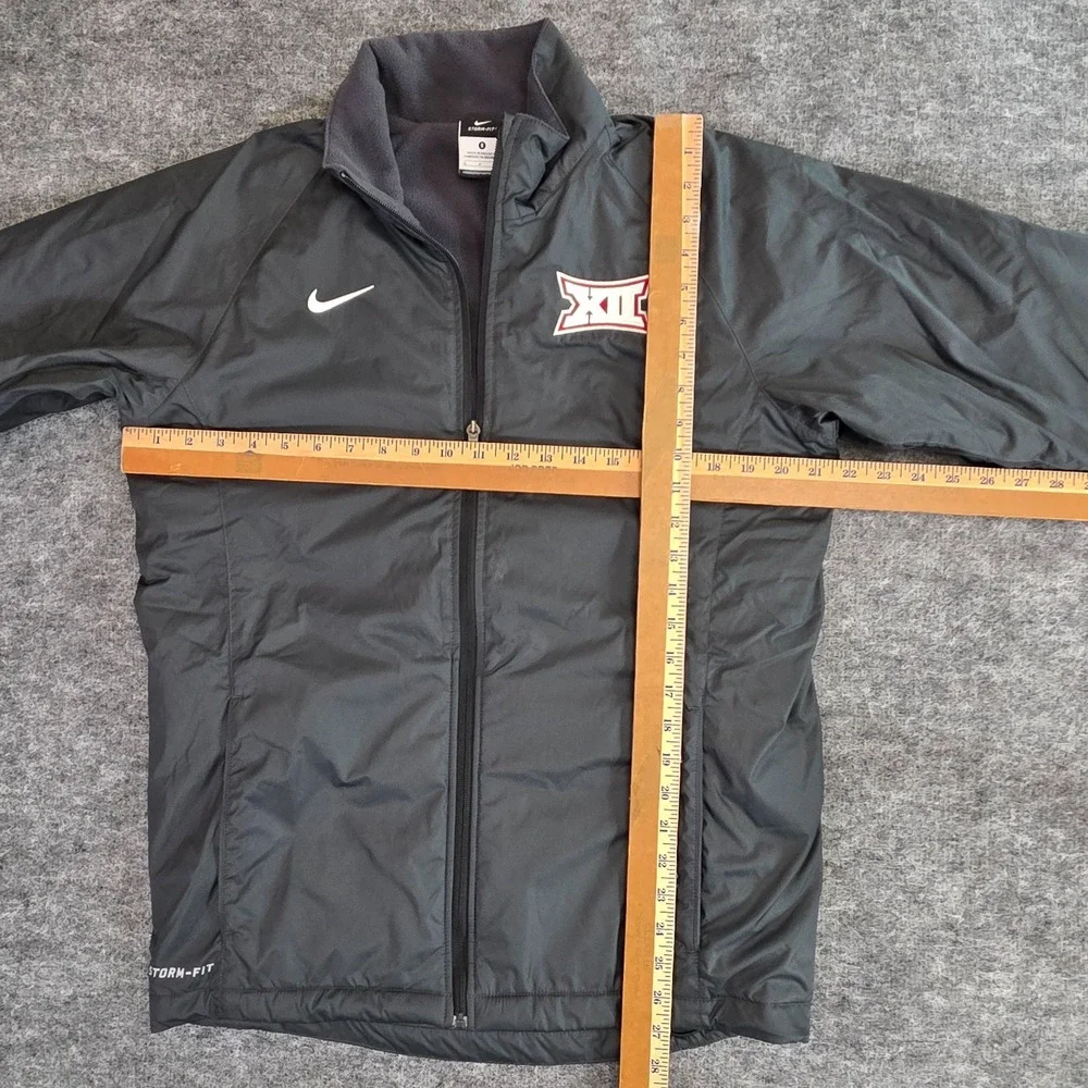 Nike Storm-Fit‎ Jacket Womens Small Gray Big 12 NCAA Athletic Windbreaker